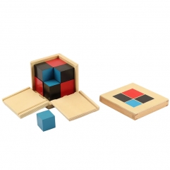 Montessori New Popular Interesting Educational Geometric Montessori Tools Algebraic Binomial Cube