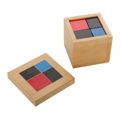 Montessori New Popular Interesting Educational Geometric Montessori Tools Algebraic Binomial Cube