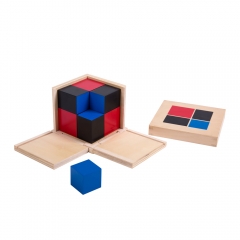 Montessori New Popular Interesting Educational Geometric Montessori Tools Algebraic Binomial Cube