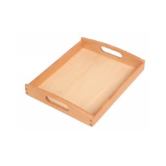 StarLink Wholesale Kids Wooden Montessori teaching Aids learning Materials set Wood Tray For Kids Montessori