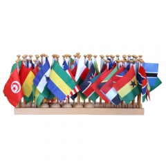 Starlink Montessori Toys Wooden Kids Geography Toys Montessori Flag Stand Of Europe