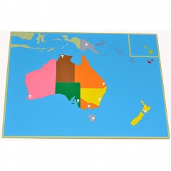 Starlink Kids Wooden Teaching Aids Montessori Puzzle Toys Puzzle Map Of Australia
