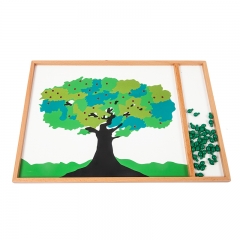 Starlink School Teaching Wooden Montessori Mathematics Arithmetic Apple Tree Game