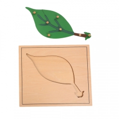 Starlink Kids Wooden Teaching Toy Montessori Material Wood Leaf Puzzle Jigsaw