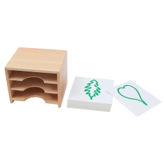 Kids Educational Toys Montessori Materials School Educational Learning Wooden Toys Mdf Tree Puzzle