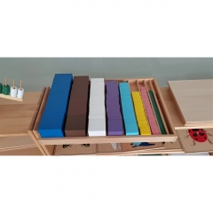 Kids Learning Wooden Montessori Educatiaonal Shape Sorte Toys Volume Measuring Set