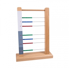 Beechwood Montessori Mathematics Beads Teaching Aids Of Large Bead Frame