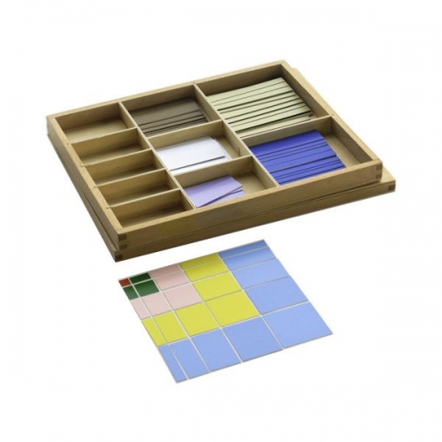 StarLink Montessori Toys Table Of Pythagoras Board Decanomial Squares