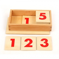 Starlink Montessori Wooden Materials Educational Toys Kids Printed Numerals For Number Rods