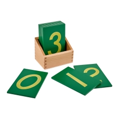 Starlink Baby Montessori Interesting Teaching Aids Numbers Toy Sandpaper Numbers With Box