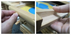 Starlink Factory Sale Montessori Wooden Kids Sensorial Geometric Cabinet Montessori Toys