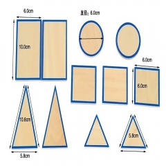 StarLink Preschool Wooden Toys Montessori Sensorial Toys Geometric Solids Shape Toys Montessori Educational