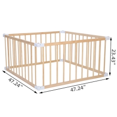 Kids Wooden Fence Baby Play Center Preschool Wooden Furniture Infant Toddler Home Furniture Baby Wooden Fence