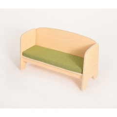 Montessori Preschool Furniture Daycare Kindergarten Sofa Chair Wooden Childcare Nursery Classroom Wooden Chair For Kids