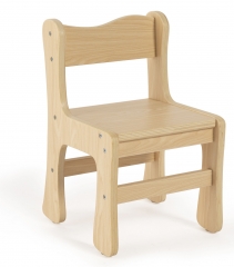 European Style Preschool Solid Wood Kindergarten Chairs Kids Furniture Study Table And Chairs