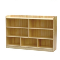 Starlink Promotion Preschool Storage Cabinet Montessori Furniture Kids Multifunction Wooden Toy Storage Cabinet