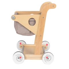 Wooden Toy Pram Baby Walker Stroller Baby Push Walker Baby Trolley Cart Learning Walker