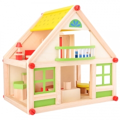 StarLink Kids Play House For Kids Wooden Toy Doll House for kids Montessori Wooden House