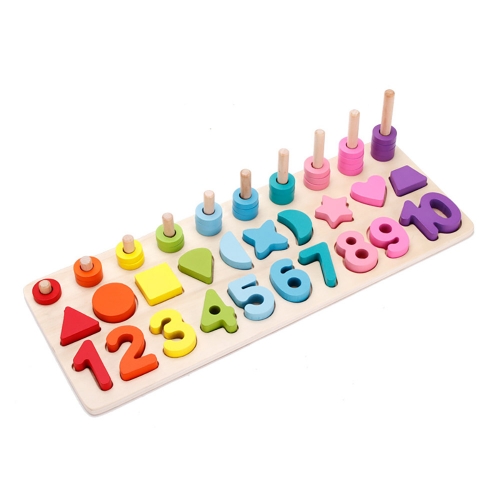 Starlink Number Matching Board Montessori Teaching Wooden Educational Toy For Kids Number Matching Toys