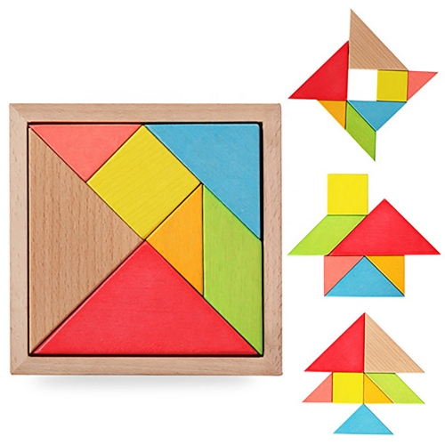 Starlink Wooden Puzzle Jigsaw Tangram Game Montessori Educational Toy Magnetic Puzzle Kids Toy