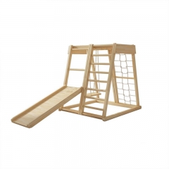 Kids Montessori Wooden Indoor Climbing Gym Frame Preschool Furniture Climbing Toys Kids Climbing Set