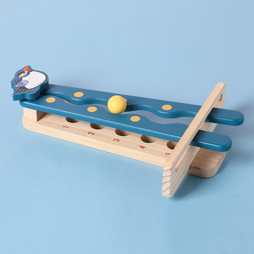 Wooden Roll Ball Game Kids Hand And Eye Coordination Training Toy Early Education Puzzle Clip Beads Toys