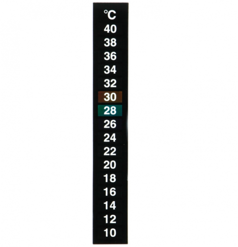 ST-1040 LCD Sticker thermometer temperature range 10-40C