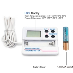 DT-35 Digital with Alarm Function Fridge Freezer Refrigerator Magnet Thermometer