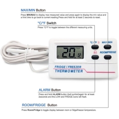 DT-35 Digital with Alarm Function Fridge Freezer Refrigerator Magnet Thermometer