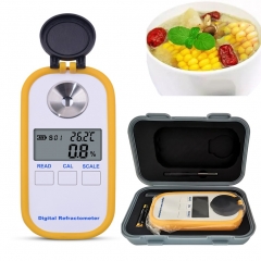 DR-201 0-28% 0-280‰ salinity 1.000-1217SG Digital Refractometer for Nacl salt soup antifreeze