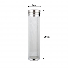 HB-SF729 7x29cm Home Brew Spider Filter Wine Brewing Dry Hop Filter Grain Basket Strainer Kit