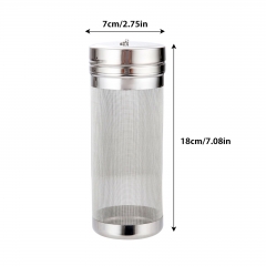 HB-SF718 7x18cm Home Brew Spider Filter Wine Brewing Dry Hop Filter Grain Basket Strainer Kit