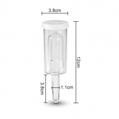 HB-AL03 Homebrew Transparent Color air lock 3 piece Brewing Fermentation food grade plastic