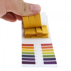 PP-80114 Strips/set PH Test Paper Water Cosmetics Soil Acidity Test Strips With Control Card 1-14 Litmus Paper