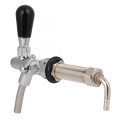 HB-BT08 100mm shank Adjustable Beer Tap Faucet Control Faucet with 4inch Shank Tap Kit for Homebrew Draft