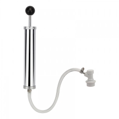 HB-PP01 8inch Party Pump Beer Pump Keg Tap-Beer Brewing Equipment Picnic Party Pump Manual Sankey Stainless Steel Chrome