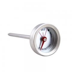 KT-B-1C MINI Steak Thermometer Dial BBQ Bimetal Food Meat Thermometer