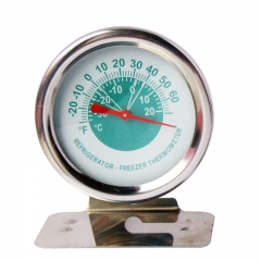 SST-5 Dial refrigerator thermometer for home use and Panel Base freezer thermometer