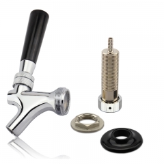HB-BT33 Beer Tap with 100mm Shank Tap Non‑Ajustable Faucet Home Brew Kegging Keg Kits