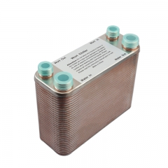 HB-WC60 60 Plate Heat Exchanger Wort Chiller with 2x1/2"+2x3/4"NPTCounterflow Chiller Homebrew Beer Cooler Male Garde HoseThread