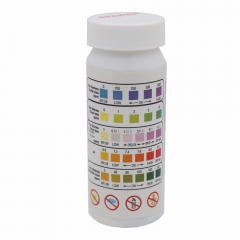 PP-5IN1 5-In-1 PH, Residual Chlorine, Bromine, Total Chlorine, Total Alkalinity and Total Hardness TEST STRIPS