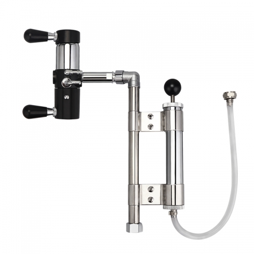 HB-BKP03 Home Brewing Party Pump with Beer Tap de-foaming Device, 8 Inch Beer Keg Pumps and Beer Bottle Filler Equipment Beer Brew Line