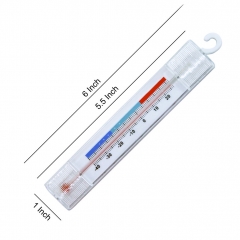 GT-2 Liquid instant read glass Freezer hanging Refrigerator Fridge thermometer