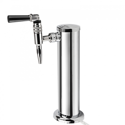 HB-BTT1D One Faucet Beer Tower Top Quality Smoothly Single Stainless Steel Control Foam Tap Home Brew come with hose pipe Bar Accessories