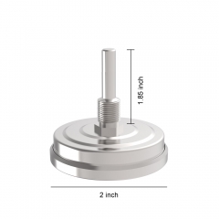 KT-36 Stainless steel oven grill bimetal thermometer with screw home kitchen baking oven thermometer