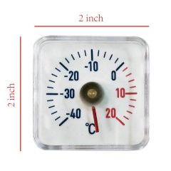 RT-8 Dial Mini Refrigerator Thermometer Built into the refrigerator to indicate the temperature for Refrigerator Freezer Fridge