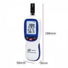 GM1363 Digital Humidity and Temperature Dew Point Wet Bulb Tester Meter