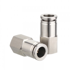 HB-BL60 Upgrade Thread Ball Lock Keg Disconnect Set With Pneumatic Quick Joint,304 Stainless Steel Push In Pipe Quick Fittings Connector