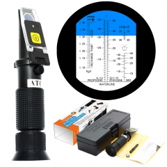 LED-RHA-701 ATC Adblue 30-35% B1.100-1.400 sg E-50~0℃ P-50~0℃ C-40~0℃ Refractometer With LED Light