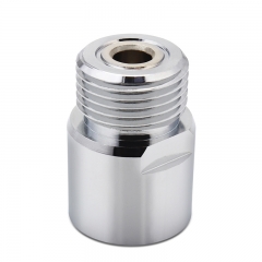 HB-CRP03 Co2 Cylinder Adapter,Soda Water Bottle Adapter T21-4 convert to W21.8 Regulator Home Brewing Beer Keg Connector Accessories